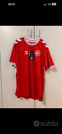 Maglia calcio Hummel Danimarca DBU vintage