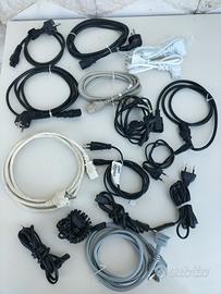 cavi di alimentazione vari PC elettrodomestici 