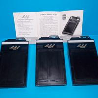 3 telai portalastre doppi Linhof 6x9.