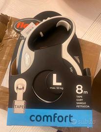 Guinzaglio flexi taglia L 8 metri