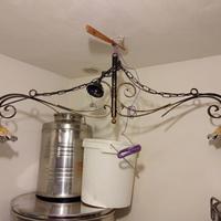 Lampadari in ferro battuto