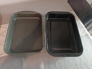 Coppia teglie forno