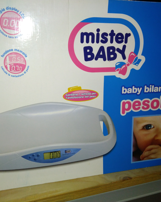 Bilancia misterbaby pesobravo,sterilnatural chicco