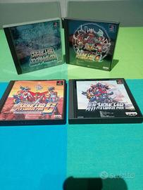Set Giochi Ps1 della serie Super Robot wars