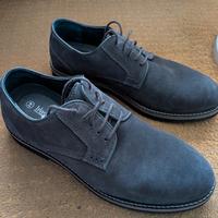 Scarpe vera pelle scamosciata grigie 41/42