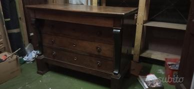 Cassettone Tardo Impero 