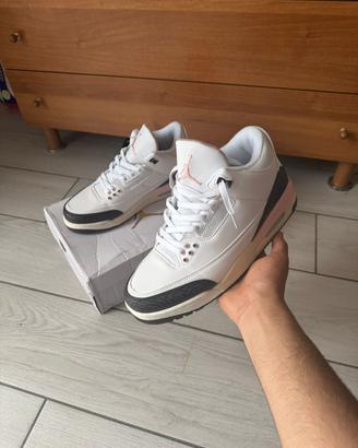Jordan 3 rosa uomo - taglia 43