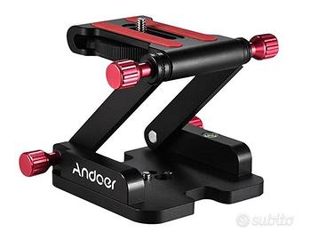 Andoer Testa in Alluminio Z Flex