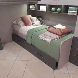 NUOVO!! letto singolo + letto singolo a scomparsa