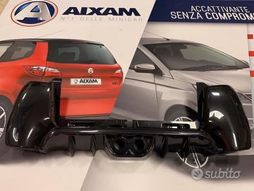 Paraurti posteriore AIXAM carbon look