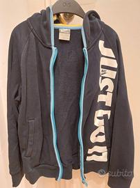 Felpa Nike bambino con zip e cappuccio 