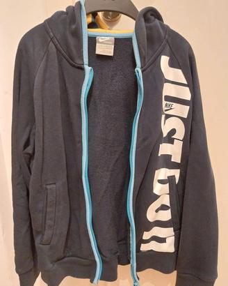 Felpa Nike bambino con zip e cappuccio 