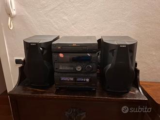 Stereo SONY Amplificatore HCD-RX50 con Casse  			