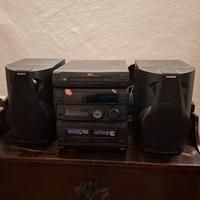 Stereo SONY Amplificatore RX50 completo di Casse 