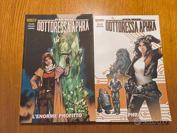 Star wars fumetti panini dottoressa Aphra 1 e 2