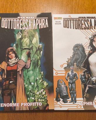 Star wars fumetti panini dottoressa Aphra 1 e 2