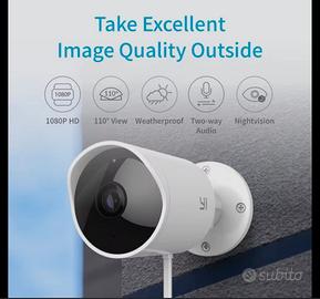 YI Outdoor 1080p telecamera da esterno