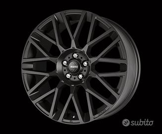 Cerchi MOMO REVENGE neri opachi da 17 Audi VW Golf