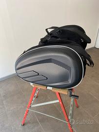 Coppia borse laterali moto