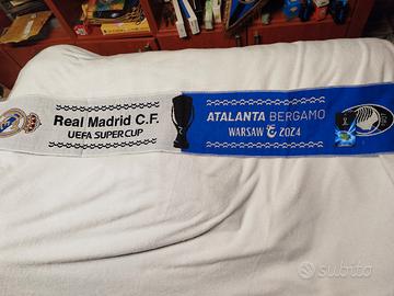 Sciarpa Supercoppa Uefa Atalanta Real Madrid