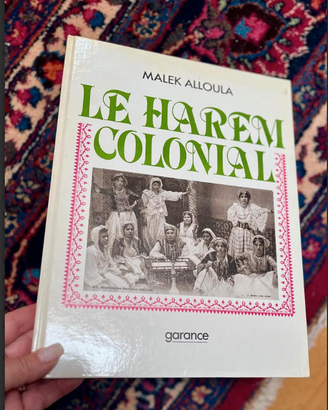 RARITA':libro"LeHAREMcolonial"diM.ALLOULAediz.1981