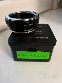 Adattatore Pentax PB - Micro 4/3 (K&F Concept)