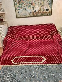 copriletto damasco e seta + 4 runner