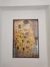 Quadro "Il bacio" di Klimt