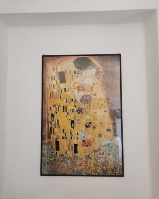 Quadro "Il bacio" di Klimt