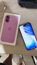 iphone 16 rosa 128gb