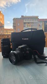 Canon eos 100 D / Rebel edition 2 Obiettivi + Bors