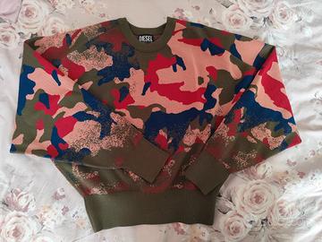 Maglione Diesel donna camouflage