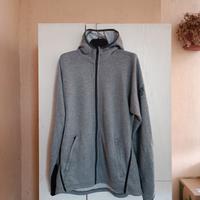 Full Zip Hoodie Adidas Casual Sportswear Grey Moda