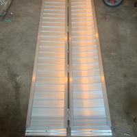 Rampa alluminio doppia