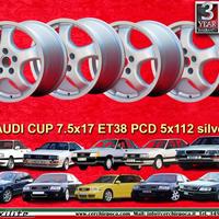 4 pz cerchi Audi,Volkswagen Cup 7.5x17 ET38 5x112