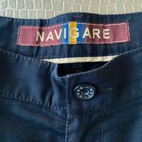 Pantaloni Navigare blu uomo