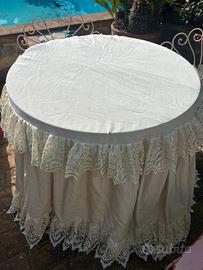 Tovaglia rotonda shabby scic