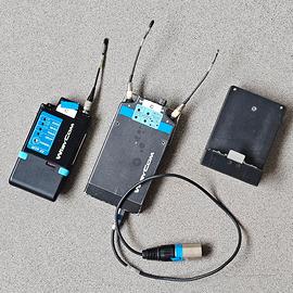 Wisycom MTP22 Trasmettitore - RDM 34 Ricevitore