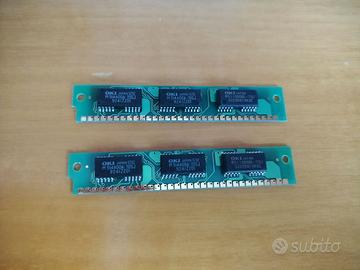 2x OKI SIMM 70ns RAM per PC Vintage