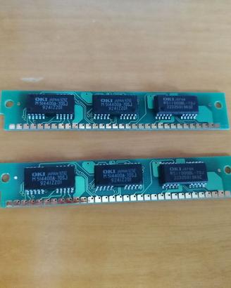 2x OKI SIMM 70ns RAM per PC Vintage