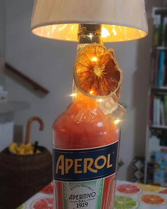 realizzazione lampade su bottiglie 