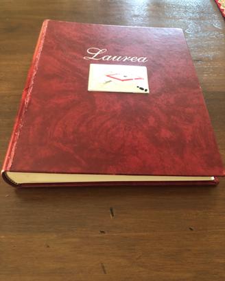 Album fotografico laurea