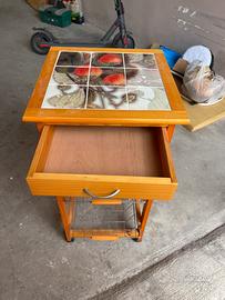 Carrello da cucina portafrutta