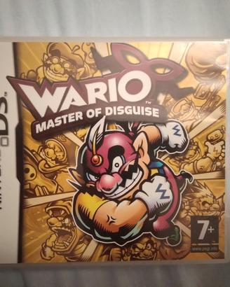 gioco nintendo ds Wario Master of Disguise 