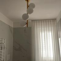 Lampadario con sfere
