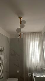 Lampadario con sfere