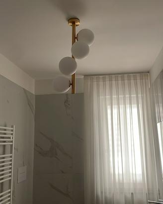Lampadario con sfere