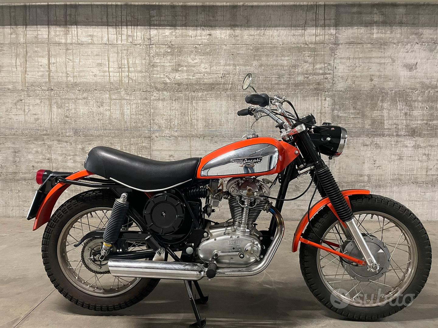 Restauro Moto Ducati Scrambler Epoca Da Restaurare Ducati