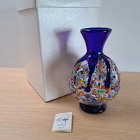 vaso in vetro soffiato di Murano