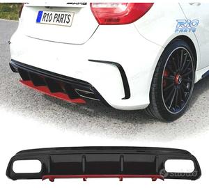 DIFFUSORE PER MERCEDES CLASSE A W176 AMG 12-18 LOO